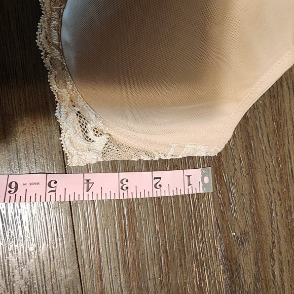 Natori Feathers Contour Underwire Plunge Bra 36DD - Picture 4 of 13